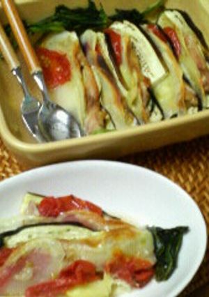 おうちバル⌘チキンのナスポテトマチー重焼-レシピのメイン写真