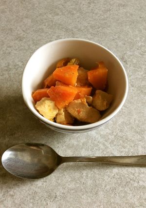 年末！冷蔵庫の残り物で炊飯器煮物-レシピのメイン写真