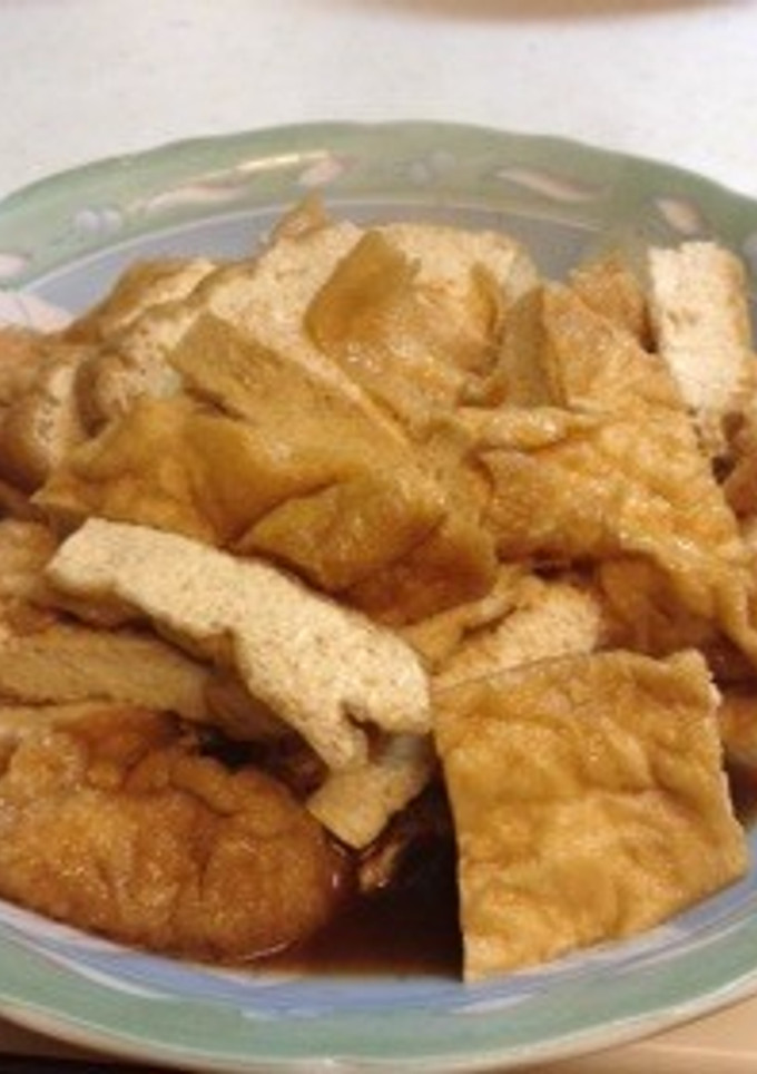 油揚げの煮物♪-レシピのメイン写真