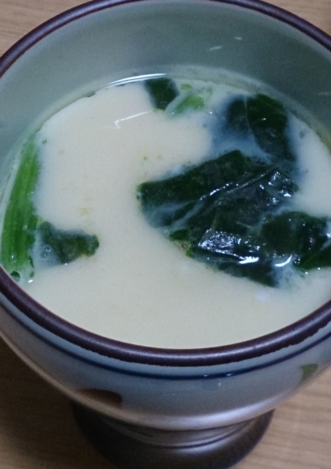白だしで簡単 餅入り茶碗蒸し-レシピのメイン写真