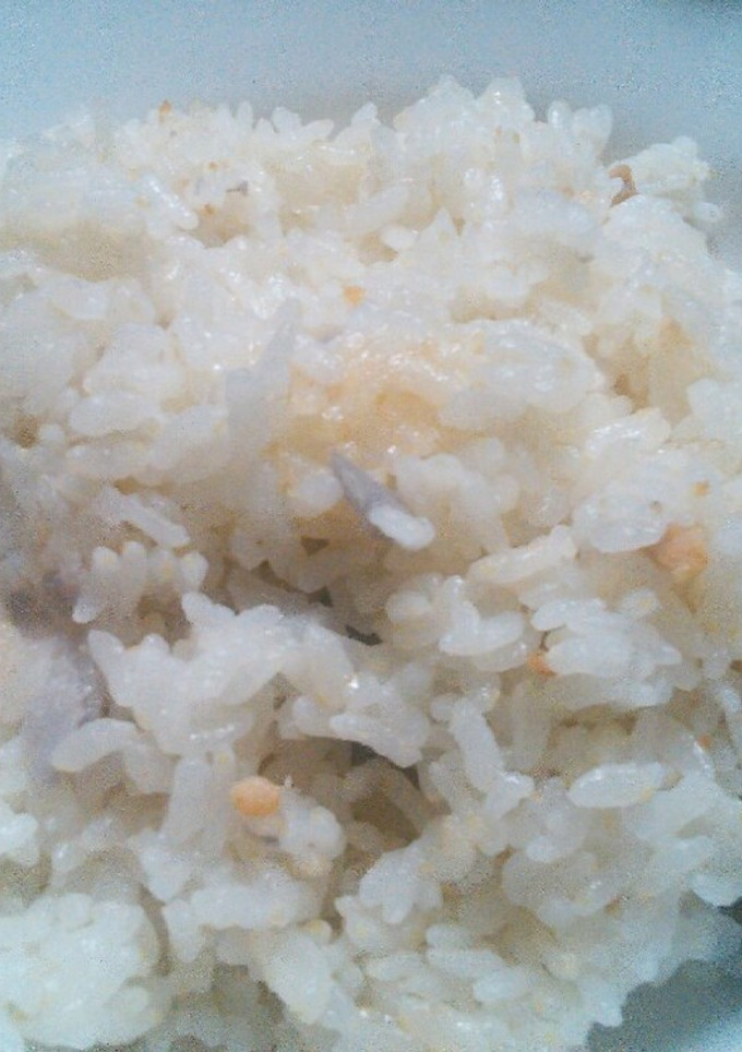 里いもと鮭の炊き込み御飯♬-レシピのメイン写真