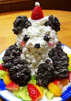 パンダケーキ☆立体ぬいぐるみチョコケーキ-レシピのメイン写真