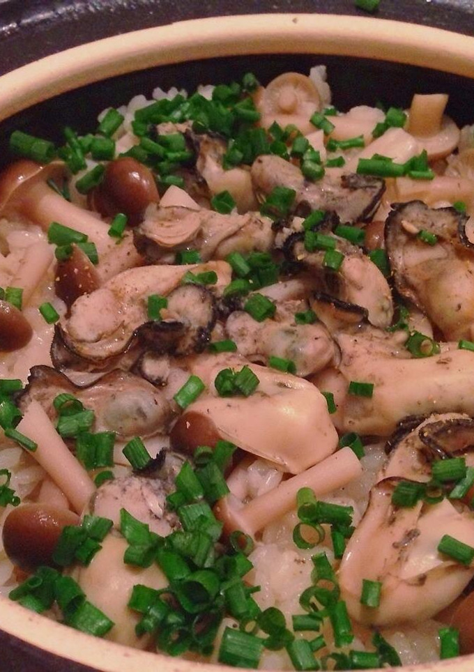【簡単♪】牡蠣とシメジの炊き込み御飯-レシピのメイン写真