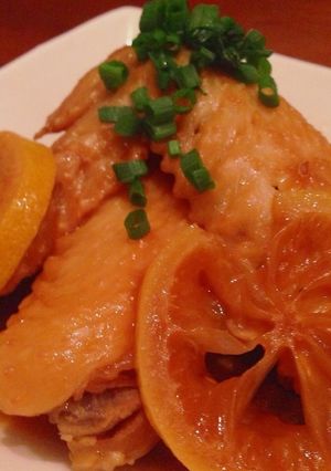 【柔らかい！】手羽先の甘辛レモン煮-レシピのメイン写真
