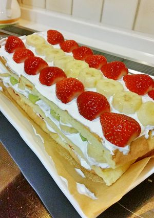 おうちショートケーキ♡-レシピのメイン写真