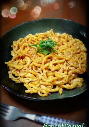 とりささみ缶で簡単♪オイケチャップパスタ-レシピのメイン写真