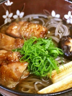 年越しそばに! 鶏南蛮そば♪-レシピのメイン写真