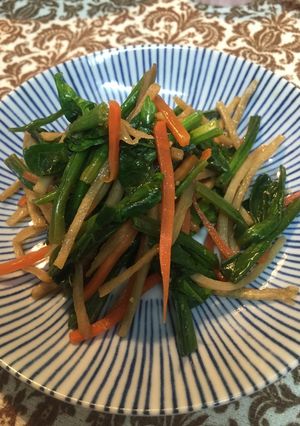 レンジで簡単♪ごぼうにんじんサラダ-レシピのメイン写真