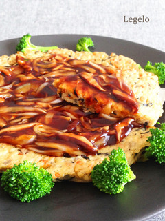 栄養たっぷり♪ビッグ焼きがんも中華風タレ-レシピのメイン写真