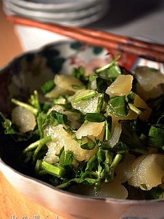 味付け数の子とクレソンの和え物-レシピのメイン写真