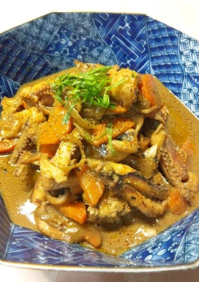 いかゲソ＆いかワタの中華炒め-レシピのメイン写真