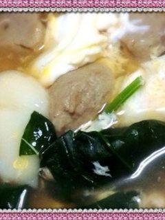 簡単つみれ入り雑煮-レシピのメイン写真