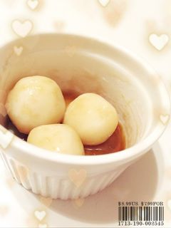 もち粉と豆腐でモチモチ団子♡-レシピのメイン写真