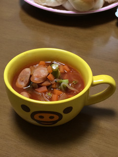 トマトと糸こんの野菜スープ-レシピのメイン写真