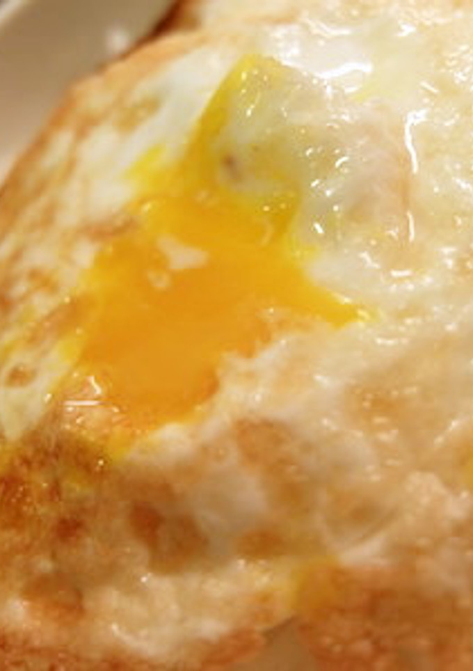 こだわりの目玉焼き乗せご飯-レシピのメイン写真