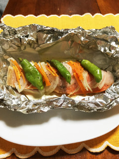 簡単!シャケのホイル焼き!-レシピのメイン写真