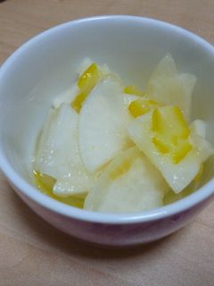 大根のゆずはちみつ漬け-レシピのメイン写真