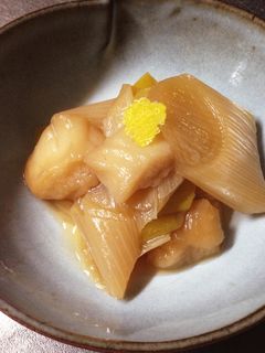 白ネギとお麩のすき焼き風煮-レシピのメイン写真