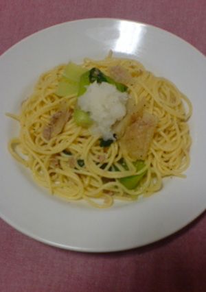ツナと大根の和風パスタ-レシピのメイン写真