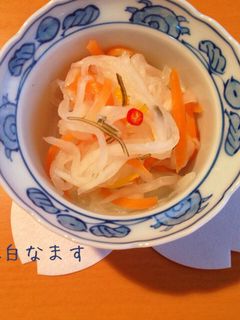 紅白なます 義母直伝-レシピのメイン写真