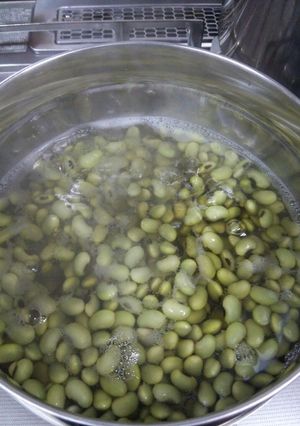 青大豆の茹で方♪シャトルシェフ-レシピのメイン写真