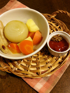 丸ごと野菜の塩ローリエが薫るポトフ-レシピのメイン写真