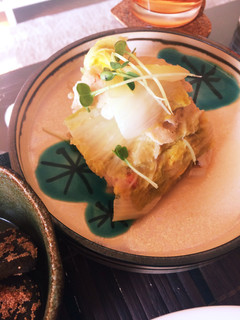 野菜たっぷり【鶏挽肉と白菜の重ね煮】-レシピのメイン写真