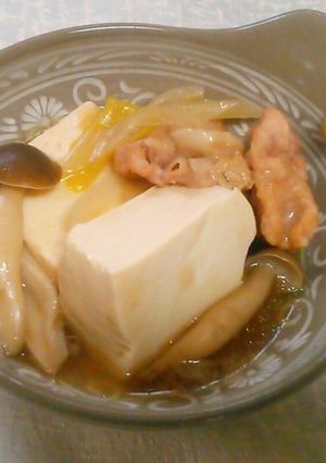 あんかけ肉豆腐-レシピのメイン写真
