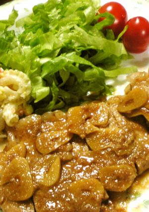 ご飯がすすむ！しょうが焼きポークステーキ-レシピのメイン写真