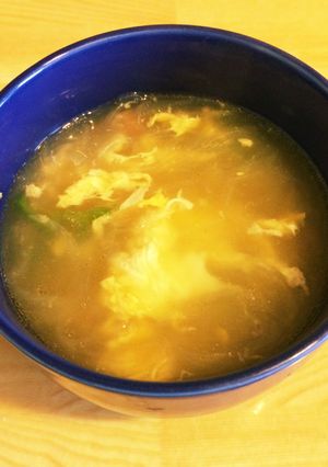 お父さんのおおざっぱ春雨スープ 中華風味-レシピのメイン写真