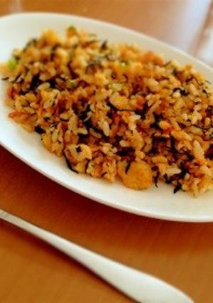 鮭とひじきの炒飯-レシピのメイン写真