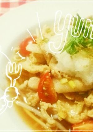 大根おろしじゃなくて♡かぶおろし♡-レシピのメイン写真