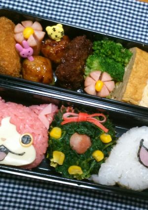 妖怪ウォッチキャラ弁ジバニャンウィスパー-レシピのメイン写真