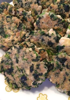 離乳食完了期★挽肉と豆腐のハンバーグ-レシピのメイン写真