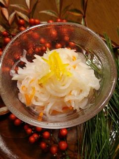 お正月*おせち!柚子・紅白なます♪-レシピのメイン写真
