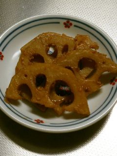 レンコンの甘辛煮 低カロリー-レシピのメイン写真