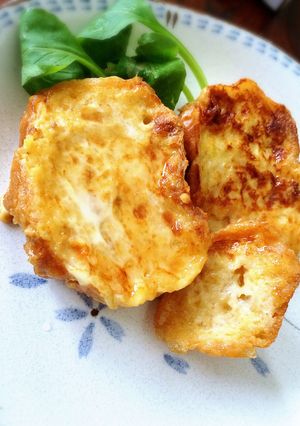 プリンを使ったフレンチトースト♪-レシピのメイン写真