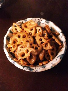 レンコンのきんぴら-レシピのメイン写真