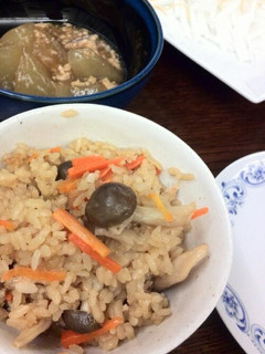 ローストチキンリメイク炊き込みご飯Ⅱ-レシピのメイン写真
