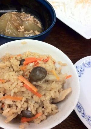 ローストチキンリメイク炊き込みご飯Ⅱ-レシピのメイン写真