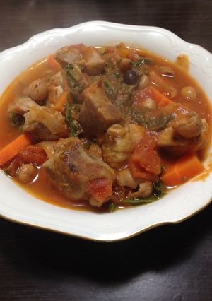 バンバラ豆のポークビーンズ-レシピのメイン写真