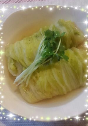 ロール白菜-レシピのメイン写真