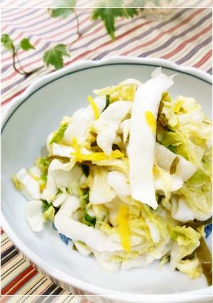 おばあちゃん直伝、簡単白菜の漬け物-レシピのメイン写真