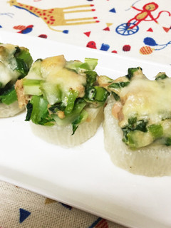 簡単!長芋のツナマヨオーブン焼き-レシピのメイン写真
