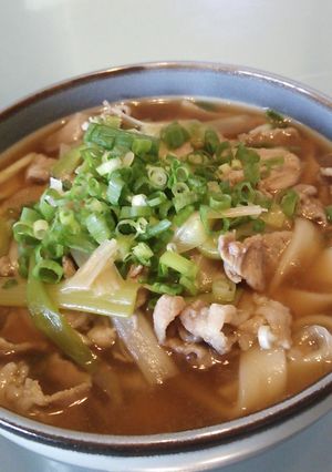 きしめんで肉うどん☆-レシピのメイン写真