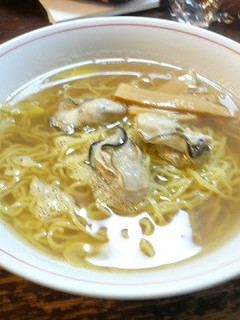 牡蠣ラーメン・あっさり醤油味-レシピのメイン写真