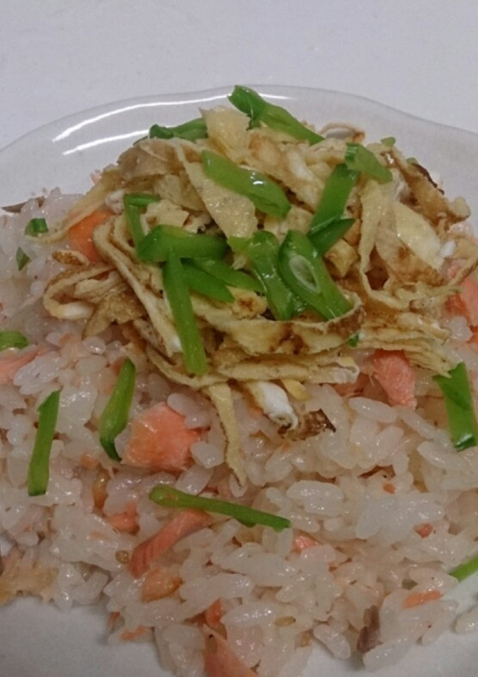 焼いた鮭でちらし寿司-レシピのメイン写真