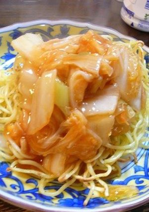 トマトあんかけカリッと焼きそば-レシピのメイン写真