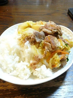 白菜中華丼-レシピのメイン写真