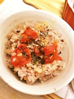 トマトの炊き込みご飯*-レシピのメイン写真